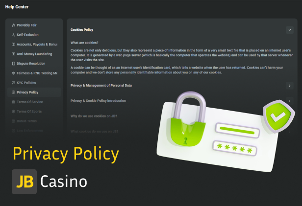 JB Casino Privacy Policy